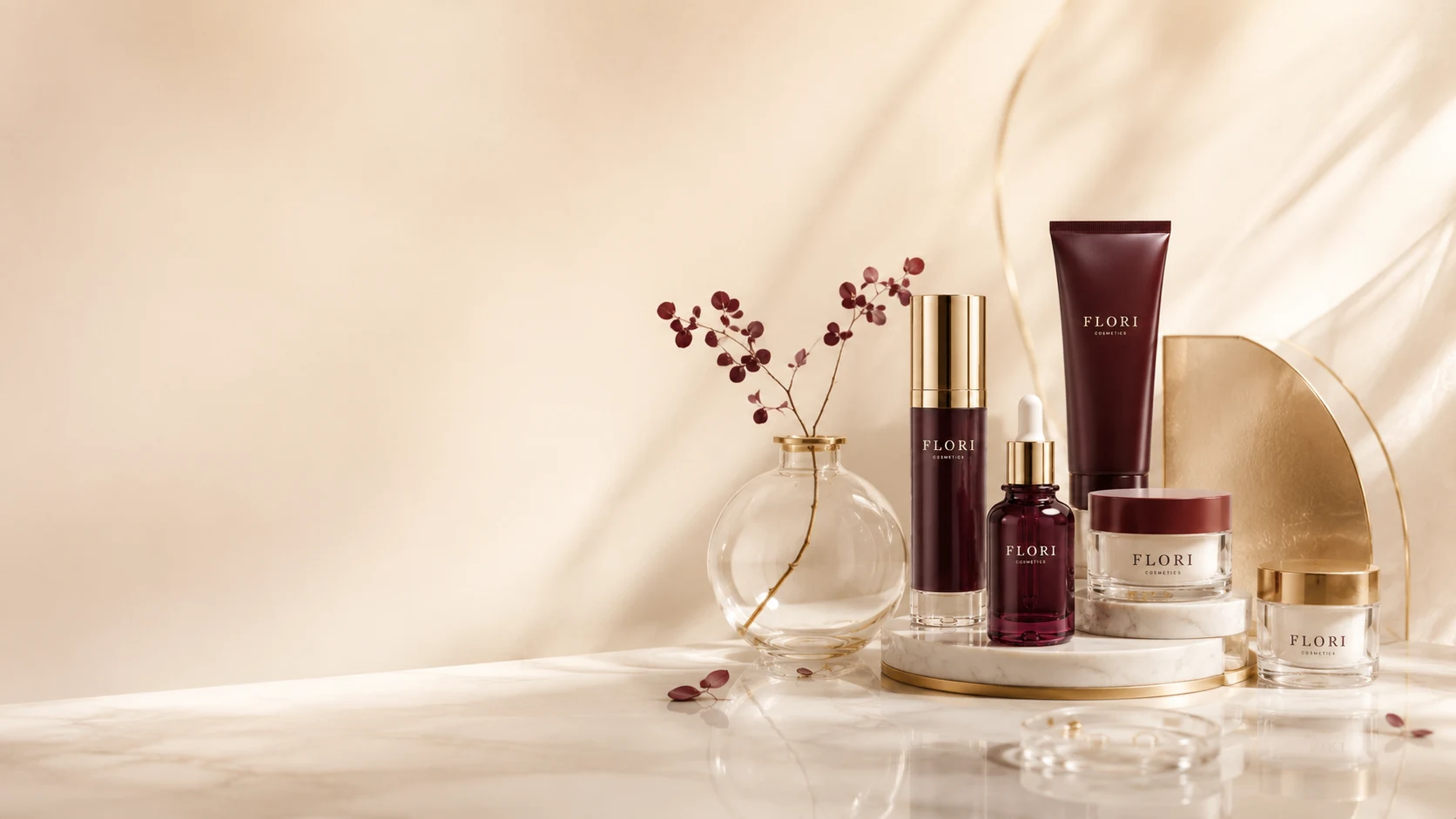 קולקציית הטיפוח של FLORI Cosmetics