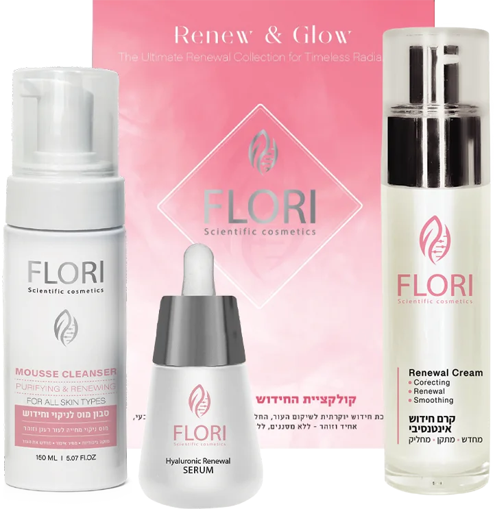 קולקציית החידוש Renew & Glow של FLORI